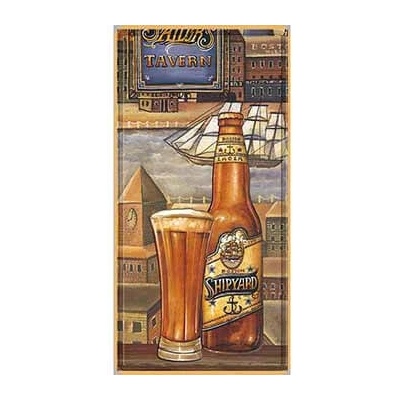 Ceduľa značka Beer Shipyard