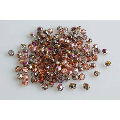 Glass beads, s.r.o. Broušené korálky - ohňovky 4 mm 00030/27137 Balení: 600ks