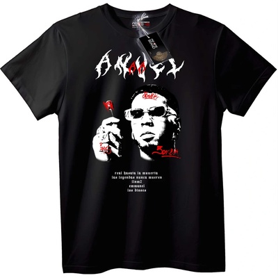 NOONEBRAND Тениска ANAL Легенда - S, Black