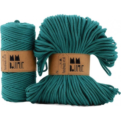 MMboutique bavlněná šňůra 4mm Viridian green Varianta návinu: Přadeno