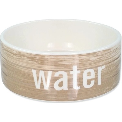 Dog Fantasy Miska DF keramická vzor drevo 770 ml