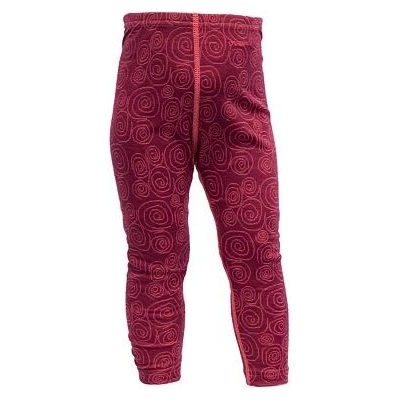 Devold Duo active Dětské merino legíny baby beetroot