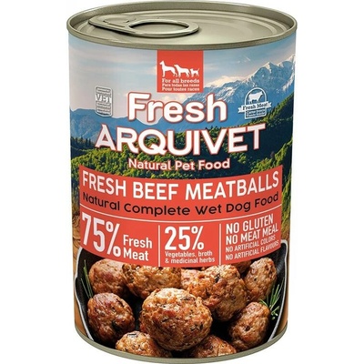 Arquivet Fresh hovädzie mäsové guľky v omáčke 400 g