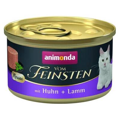 ANIMONDA Vom Feinsten Mousse s kuracím a jahňacím mäsom 85 g