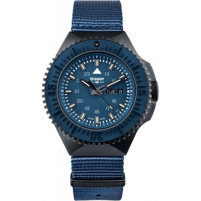 Traser P69 Black Stealth Blue Nato
