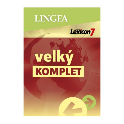 Lingea Lexicon 7 Německý velký slovník + ekonomický a technický slovník