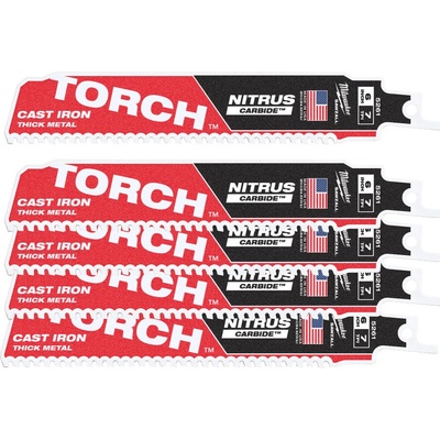 Milwaukee pílový plátok TORCH NITRUS CARBIDE 150 mm bal. 5 ks
