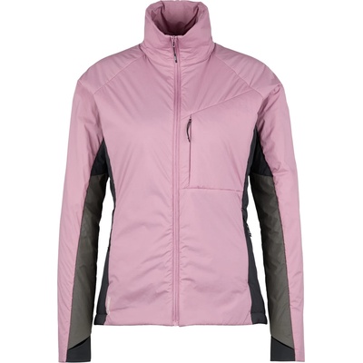 Stoic Дамско вълнено яке Stoic Women's MountainWool60 JokkmokkSt. Hybrid Jacket Insulation jacket - Dark Orchid / Multi - размер XL (105-6679-0215)