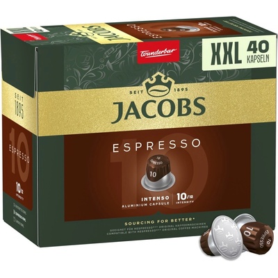 Jacobs Espresso Intenso 40 kapsúl do kávovaru Nespresso