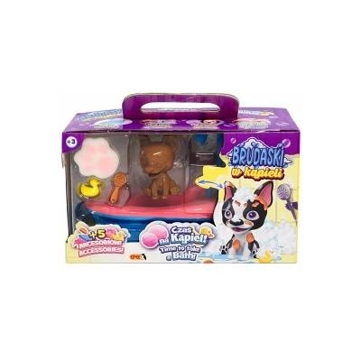 EPEE Dirty in the bath doggy Boston white-yellow 5el