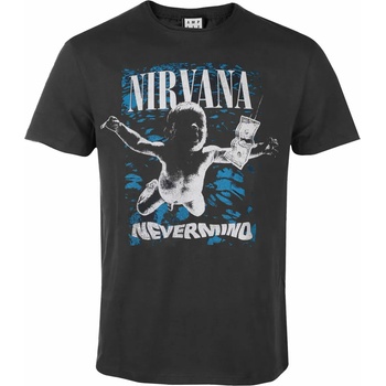 AMPLIFIED мъжка тениска nirvana - nevermind - Тъмносив - amplified - zav210g55_cc