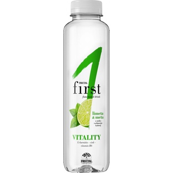 Fructal vitality Funkční voda s příchutí limetky a máty 500 ml