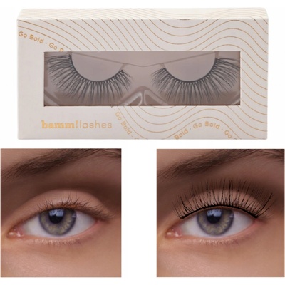 Bamm!Lashes False Lashes umělé řasy na pásku Go Bold