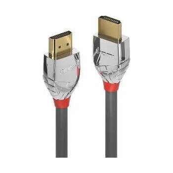 Lindy 37870 cable : : HDMI 2.0 Cromo Line, Type A, M / M, 19-pin, 4K, Up to 4096 x 2160/60 Hz, 30 AWG, 0.5 m, Triple shielded, Gray, LNY-37870