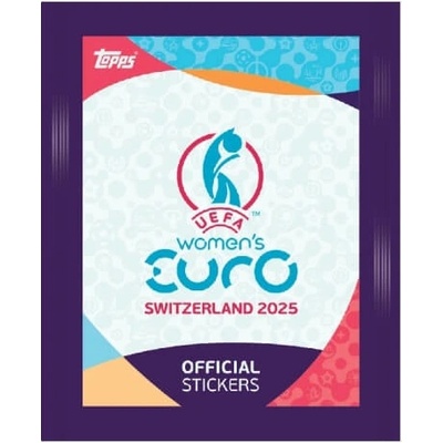 Topps Topps Euro 2025 Women Booster balíček samolepky