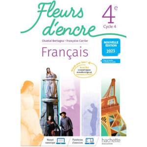 Fleurs d'encre Français 4e - Livre élève - Ed. 2023 (2023)