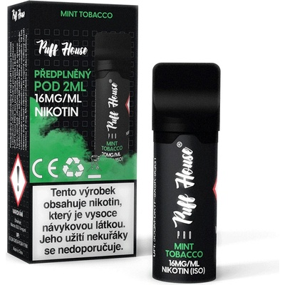 Puff House MINT TOBACCO POD 16 mg