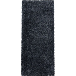Ayyildiz Антрацитна пътека 80x250 cm Fluffy - Ayyildiz Carpets (FLUFFY802503500ANTHRAZIT)