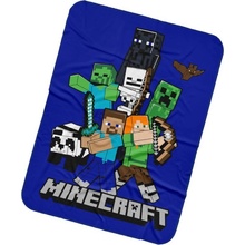 TipTrade Deka fleecová Minecraft Time to Mine