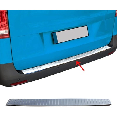 Omtec Nerez brúsený kryt zadního nárazníku Mercedes Benz Vito W447 2014+