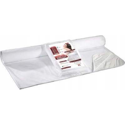 AMW Prostěradlo na matrace Rizo nepromokavé s voskovaným povrchem bílé 90x200