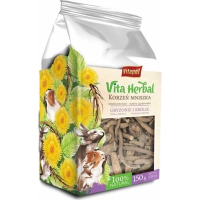 VITAPOL Vita Herbal Kořen pampelišky hlodavci a králík 150 g – Zboží Mobilmania