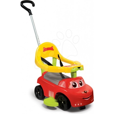 Smoby s ohrádkou Koník Auto Balade s vodiacou tyčou a úložným priestorom