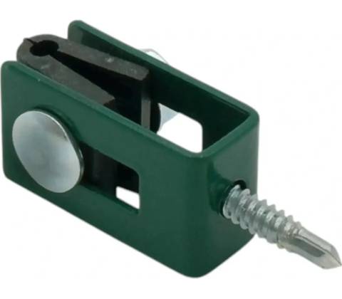Príchytka panela "U", zelená