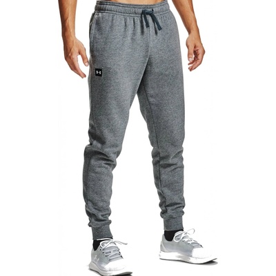 Under Armour pánské tepláky Rival Fleece joggers pitch gray light heather