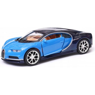 Welly Bugatti Chiron Modrá 39 1:34