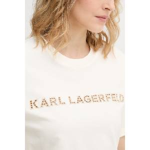 Karl Lagerfeld тениска дамска памучна (B2W17016)