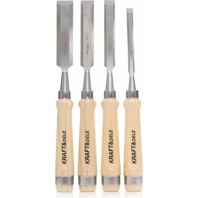 Kraft&Dele KD11771 sada tesařských dlát 4ks - akce