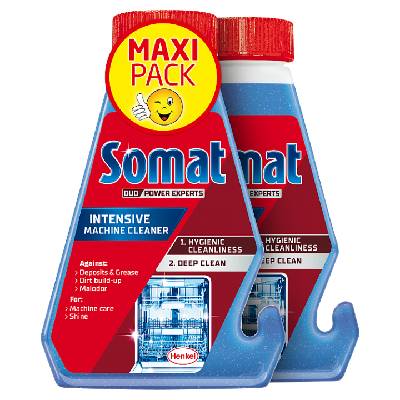 SOMAT intenzivní čistič myčky duopack 2 x 250ml