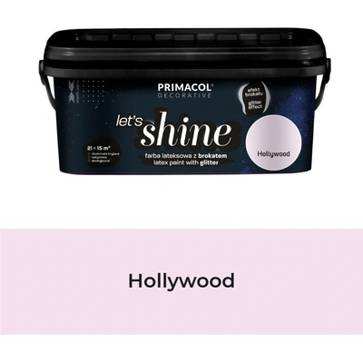 Primacol Decorative Lets Shine dekorativní barva s brokátem, Hollywood, 2 l