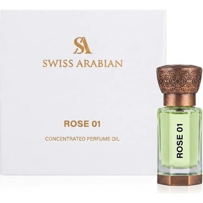 Swiss Arabian Rose 01 parfémovaný olej unisex 12 ml