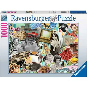 Image 1 of Ravensburger Пъзел Ravensburger от 1000 части - 50-те години (17387)