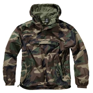 Brandit Summer Windbreaker яке, горски камуфлаж (3162.10)