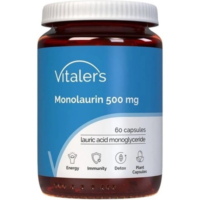 Vitaler's Монолаурин, 500 mg, 60 капсули, Vitaler's (408914 (VIT-0891) VIT)