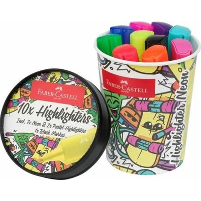 Faber Castell Textliner 46 10 různých barev