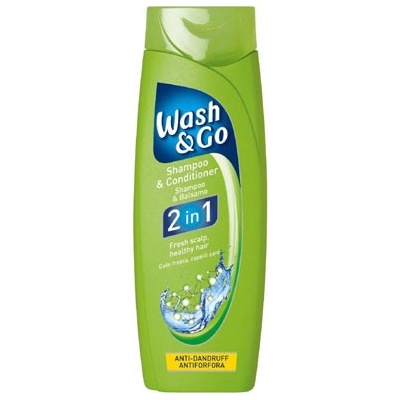 WASH N GO Vlasový šampon ANTI DANDRUFF 2IN1 WAGHSP200ATD 200 ml