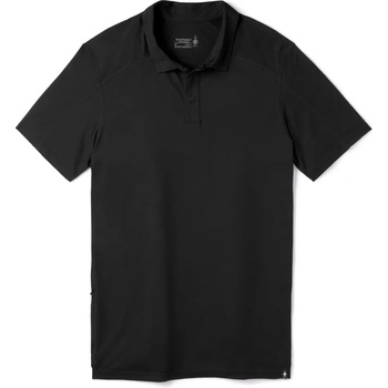 Smartwool Мъжка поло тениска Men's Short Sleeve Polo Black - M (SW016554001)