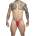 Justin+Simon Classic G-String Bulge Red S/M
