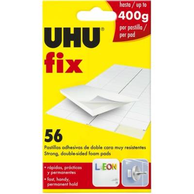 Uhu Fix Obojstranná páska dieliky 56 ks