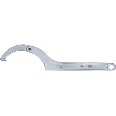 BGS Technic Kĺbový hákový kľúč s čapom 120 - 180 mm BGS 74231