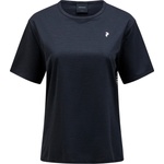 Peak Performance Дамска фланелка с къс ръкав за колоездене Peak Performance Women's Trail S/S Sport shirt - Black - размер XS (916-1730-0411)