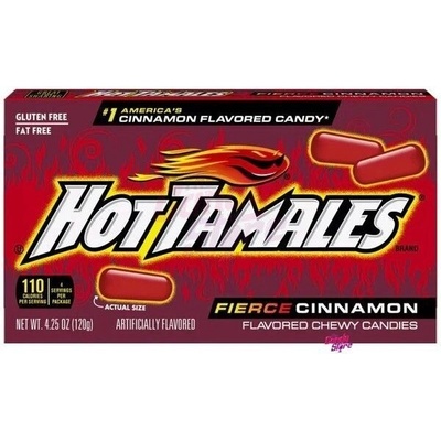 Hot Tamales žvýkací bonbony s příchutí skořice 120 g