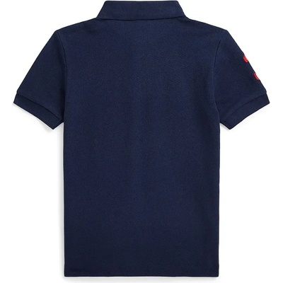 Детска памучна тениска с яка Polo Ralph Lauren (322703635100)