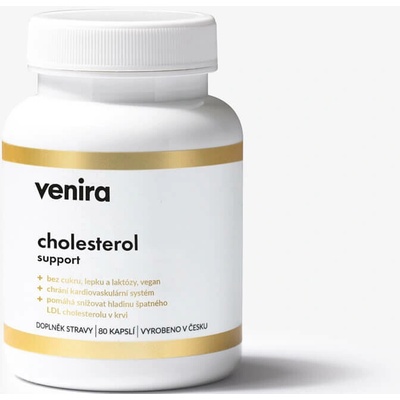 Venira cholesterol support komplex 80 kapsúl