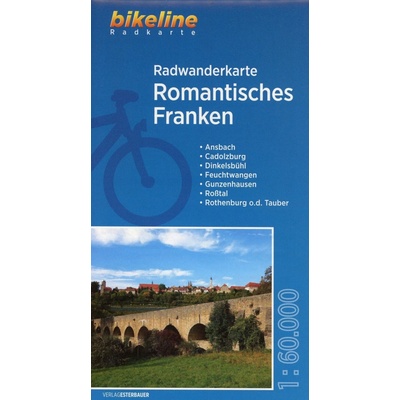Bikeline Radwanderkarte Romantisches Franken
