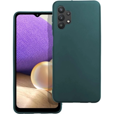 Pouzdro Case4Mobile Silikonové MATT Samsung Galaxy A32 LTE 4G tmavě zelené